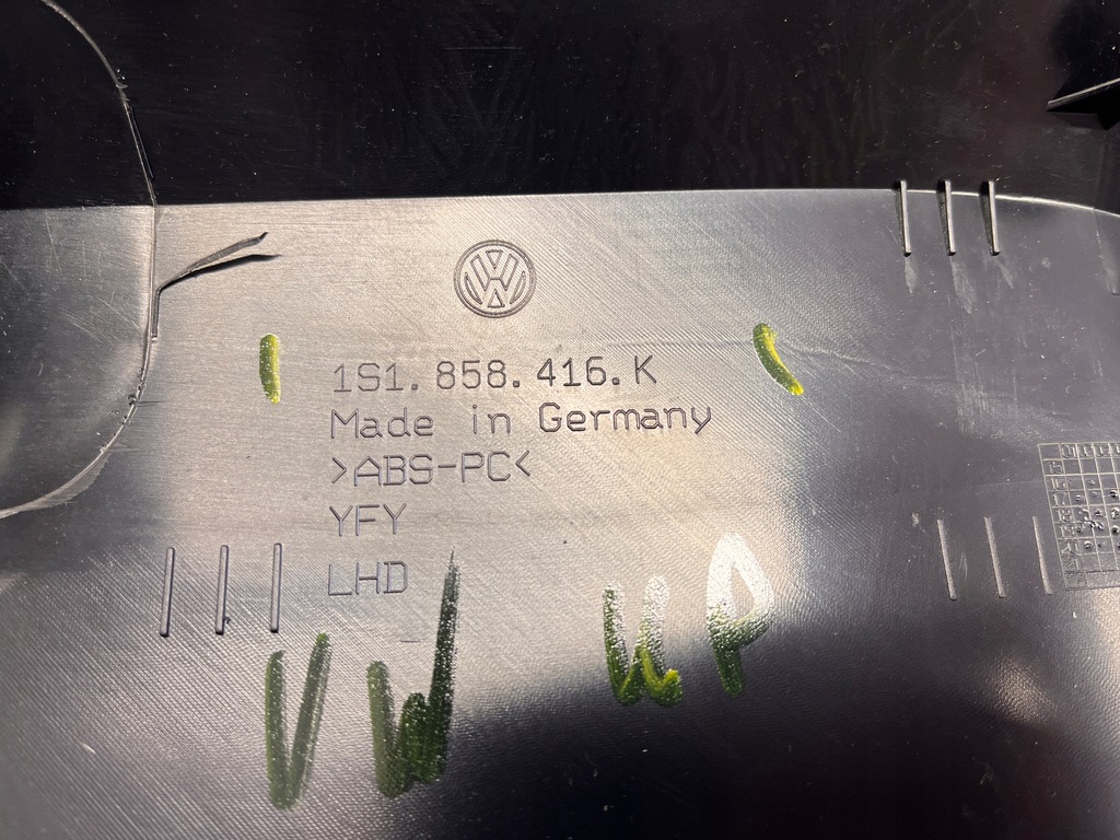 фото №5, Vw up молдинг dekor консолі 1s1858416k