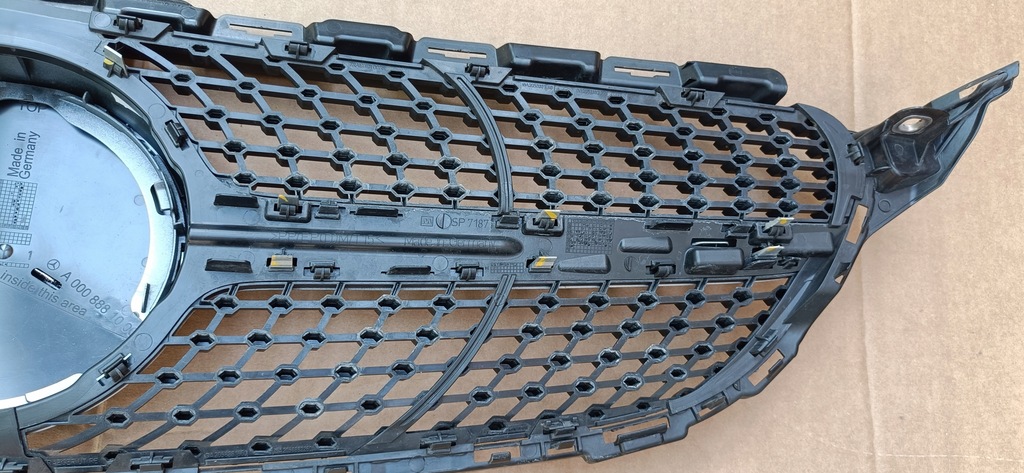 фото №13, Mercedes c-klasa w205 решітка радіатора решітка радіатора diamant lift