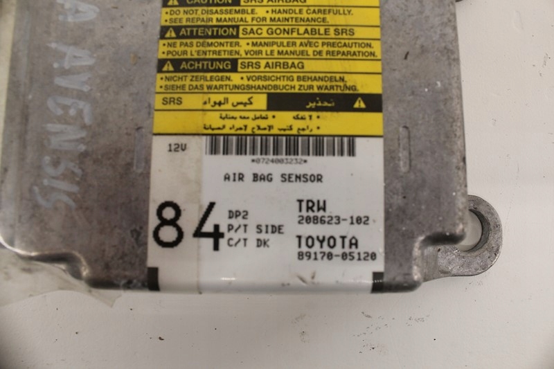 фото №4, Toyota avensis ii t25 модуль подушка безпеки 89170-05120