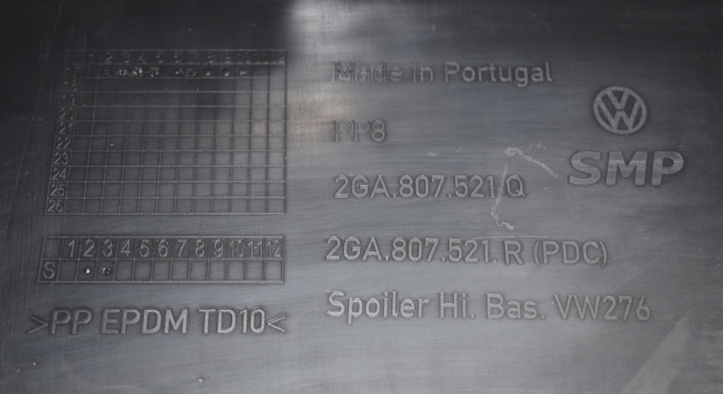 фото №6, Vw t-roc 2ga бампер задняя задний super состояние org!