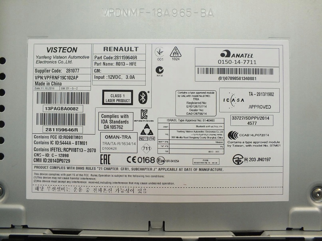 фото №3, Renault kadjar радіо cd mp3 oryg