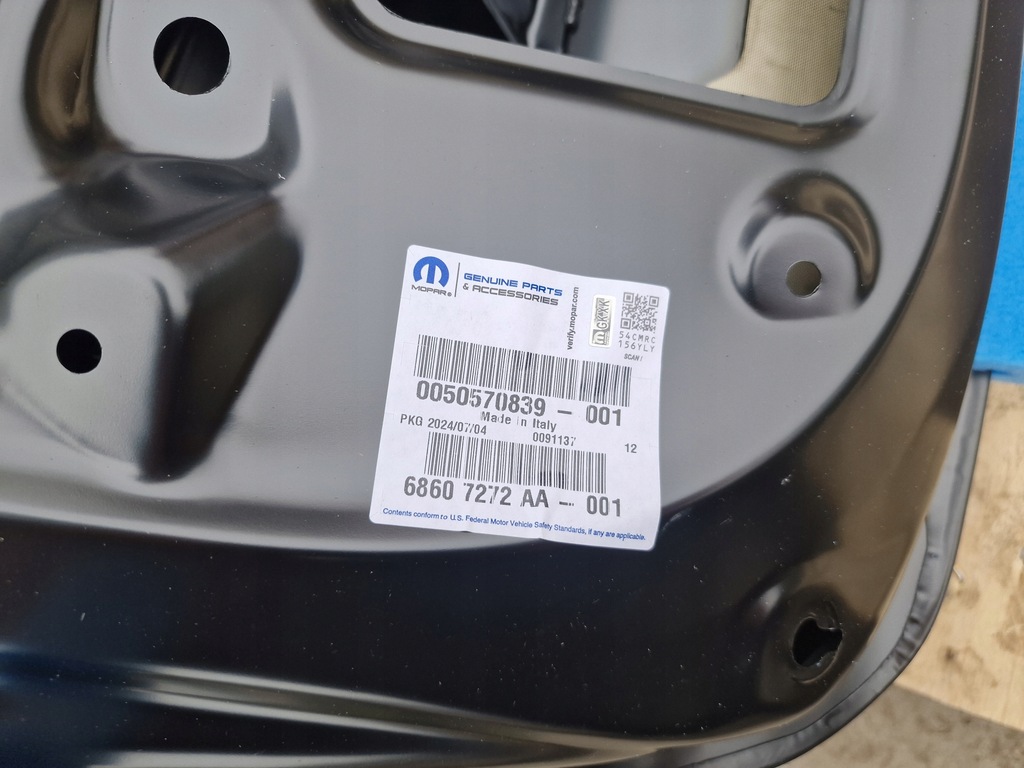 фото №8, Alfa romeo tonale dodge hornet крышка багажника багажника nowa org 0050570839