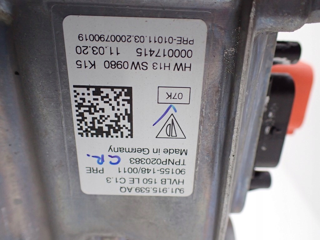 фото №4, Модуль преобразователь напряжения porsche taycan turbo s