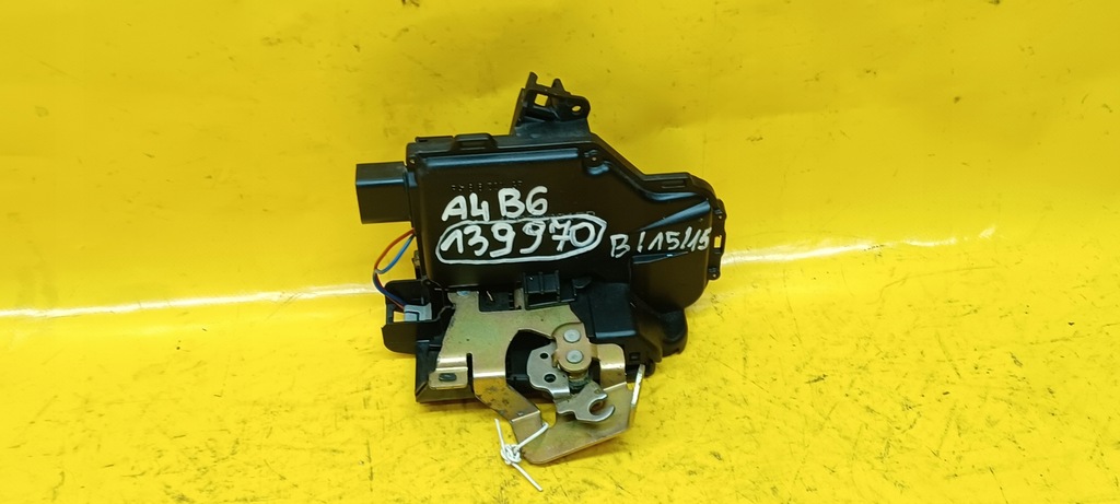 фото №7, Замок дверь левый задняя audi a4 b6 00-04r 7pinów