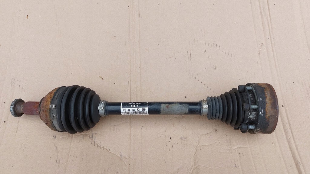 фото №1, Привідний вал ліва перед vw seat skoda 6r0407761k 1.2 1.6