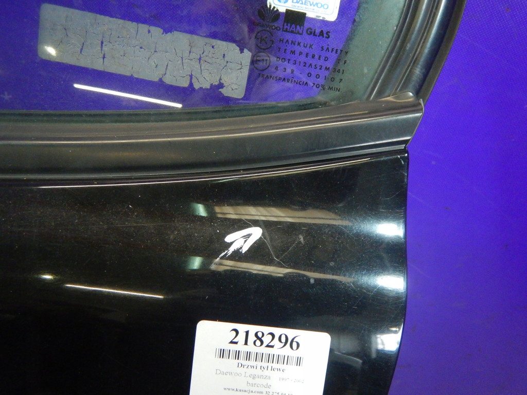 фото №3, Daewoo leganza 97- дверь задняя левая задние