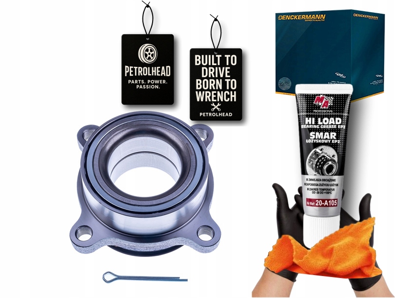 фото №1, Ступица колеса с подшипник mitsubishi pajero iv 07- denc #petrolhead pro+ kit7