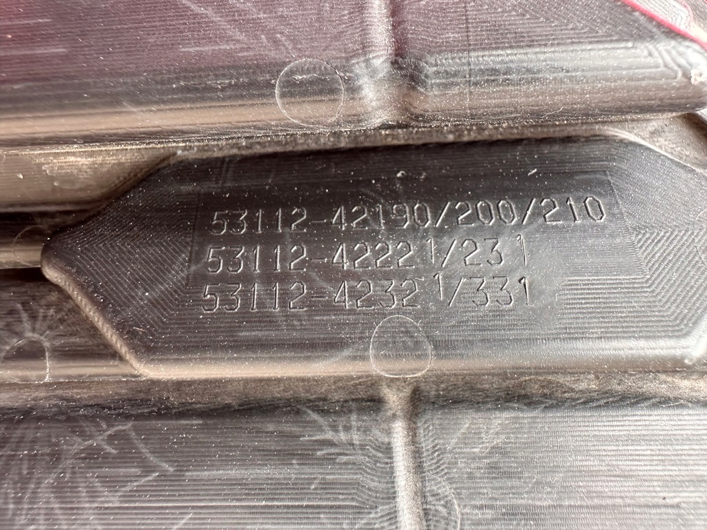 фото №5, Решітка бампера toyota rav-4 v