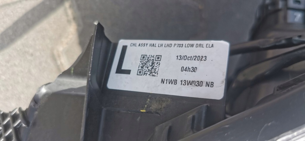 фото №8, Ford ranger 2022- лампа левый перед обычная n1wb-13w030-nb