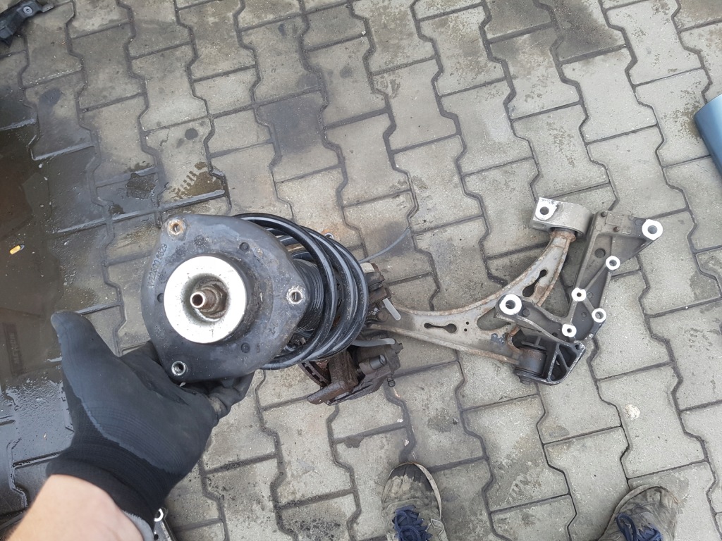 фото №3, Leon 2 ii 04r- 1.9 tdi амортизатор поворотний кулак права