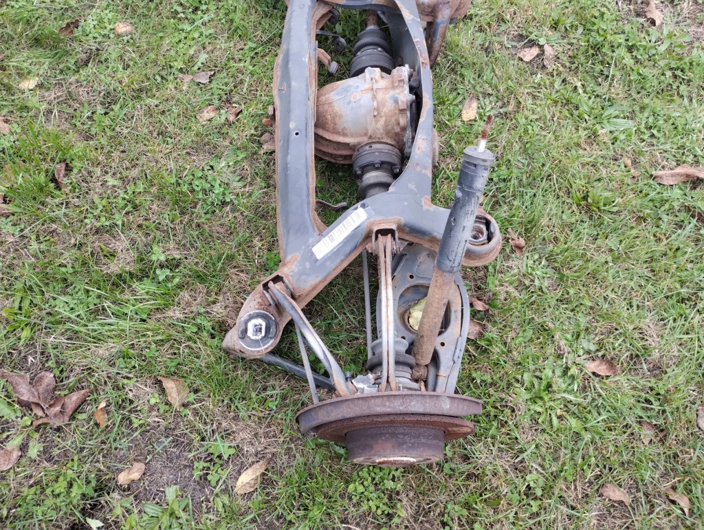 фото №10, Mercedes r170 w170 подрамник подрамник балка задняя мост подвеска подрамник подрамник