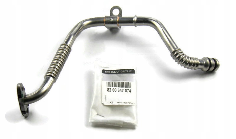 фото №1, 8200647074 renault шланг масляний r laguna iii 2.0 16v оригінальний номер