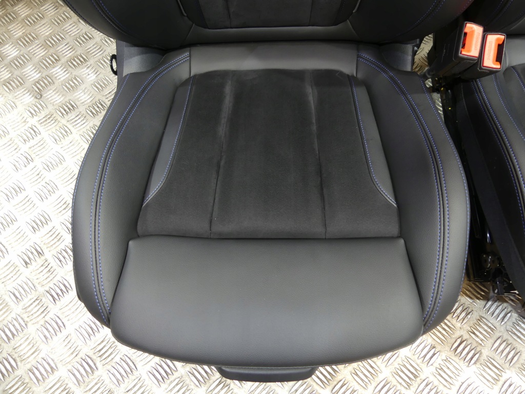 фото №9, Bmw 3 g20 sport обивка сиденья подогрев заднее сиденье обшивки туннель полка alcantara