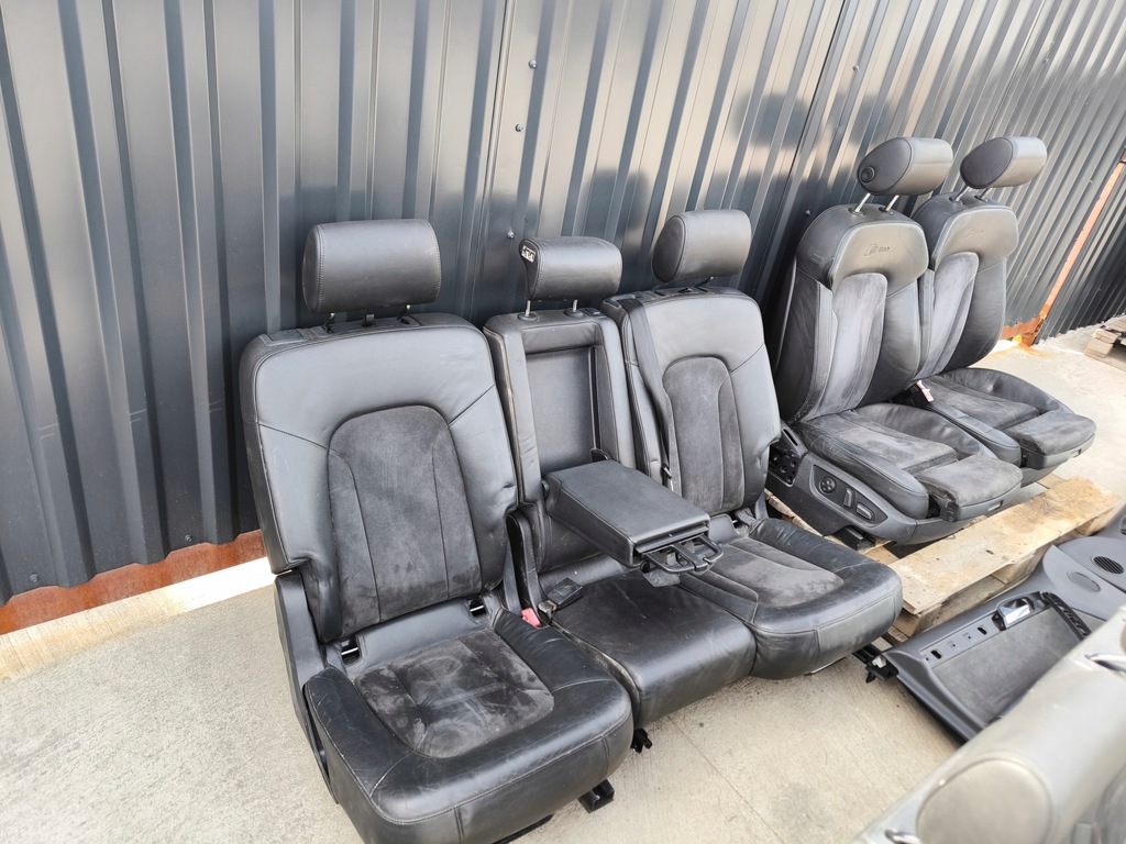 фото №11, Сидіння сидіння audi q7 4l 7 осіб шкіра alcantara s line bose комплект