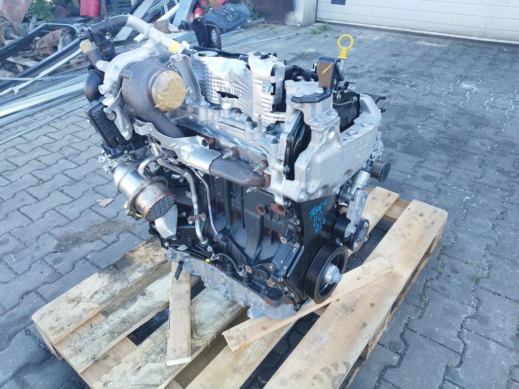 фото №8, Kompletny двигун trafic vivaro 2.0 dci 2019r- m9r710 32tys.