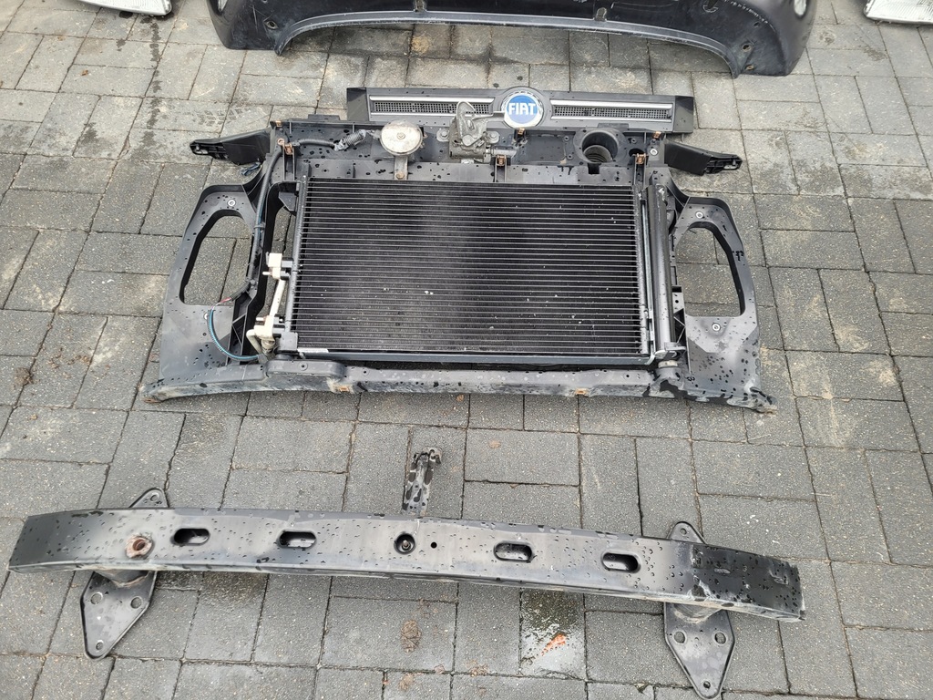 фото №8, Fiat panda ii 1.2 2004r набор капот бампер лампы europa цвет 632 кондиционер