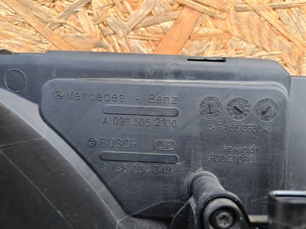 фото №10, Mercedes glc x253 15- вентилятор вентилятор радіатора демонтаж a0995052100