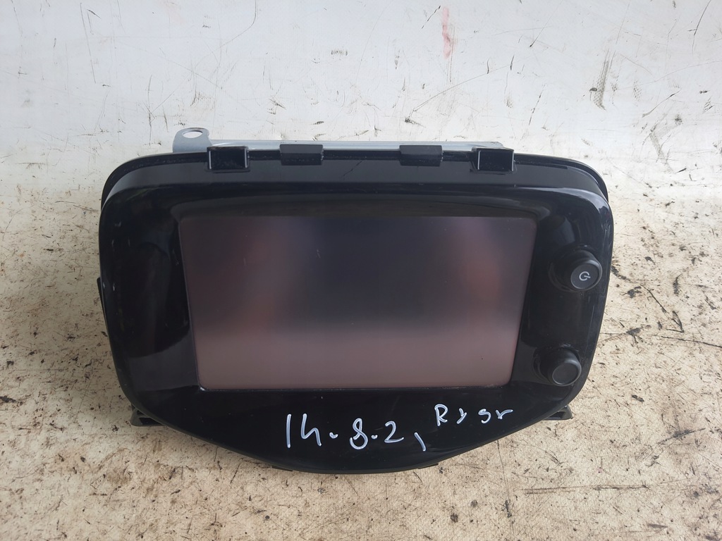 фото №1, Toyota aygo ii радио lcd 86140-0h020