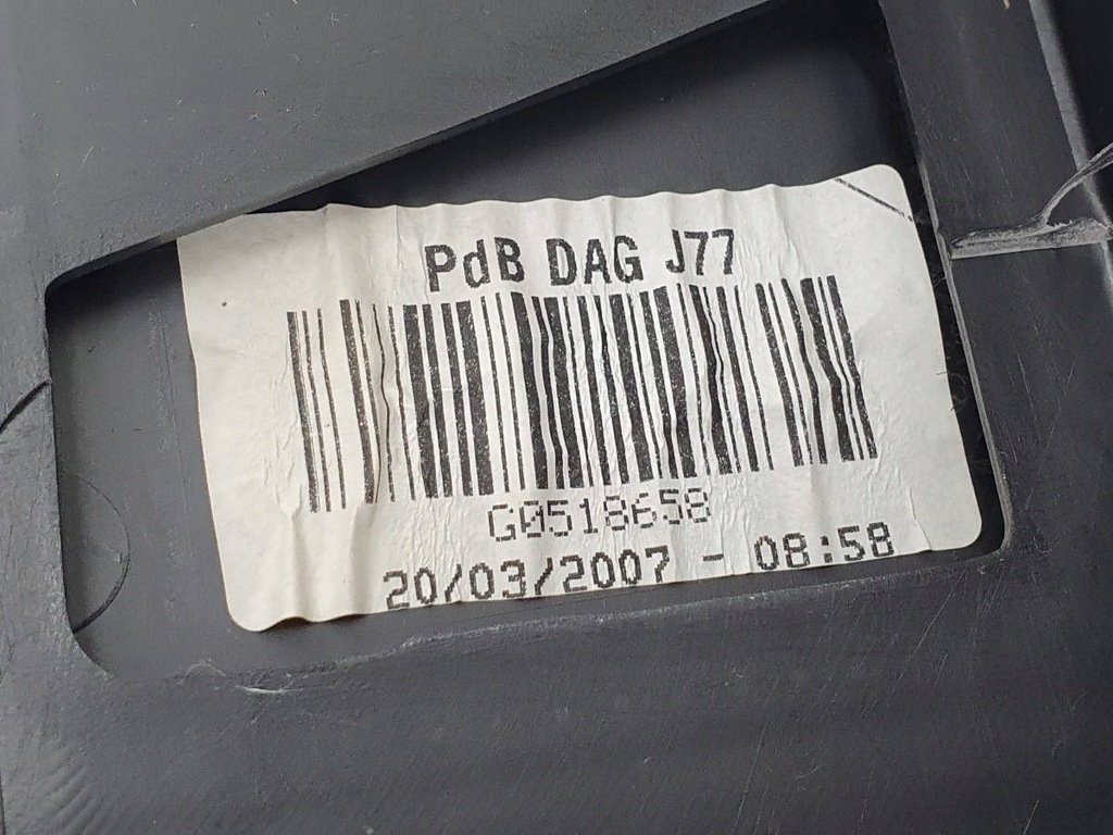 фото №14, Консоль панель приладів подушки безпеки подушка безпеки renault modus europa