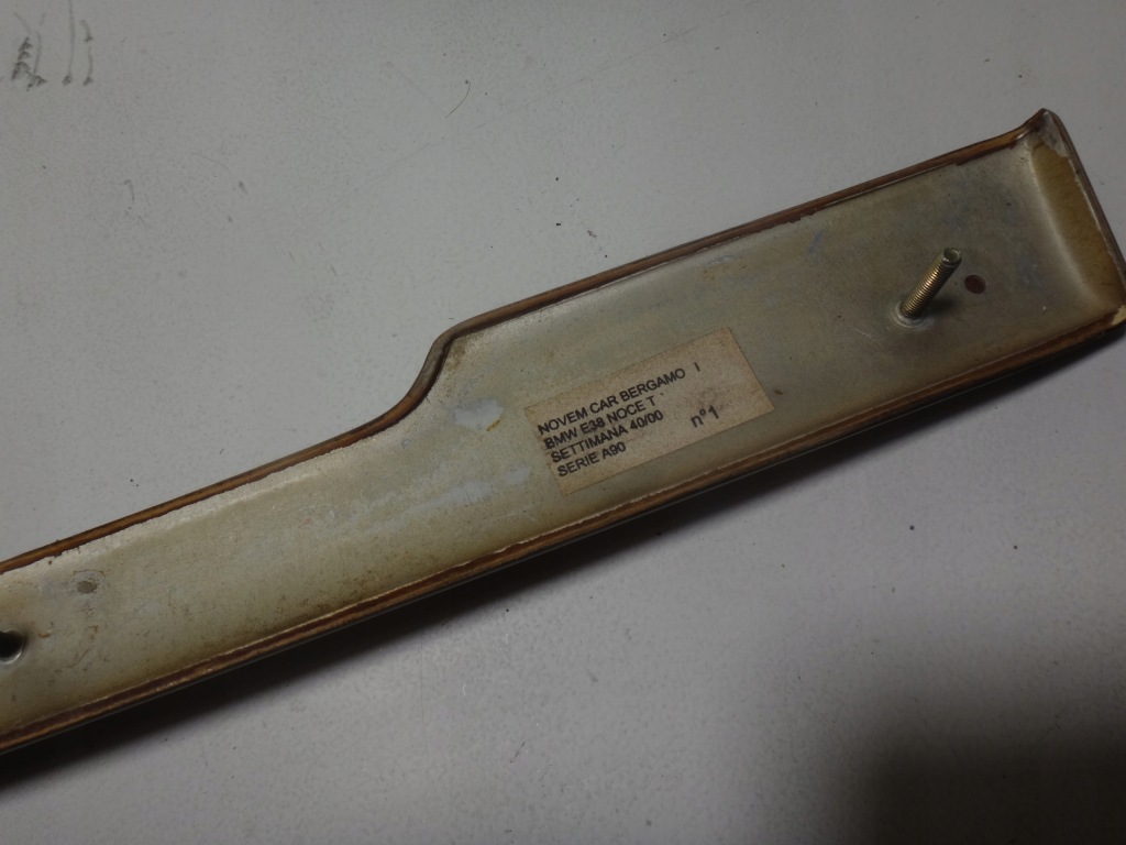 Декоративная  молдинг дверь левая левый задний  задняя bmw e38 drewno с Разборки