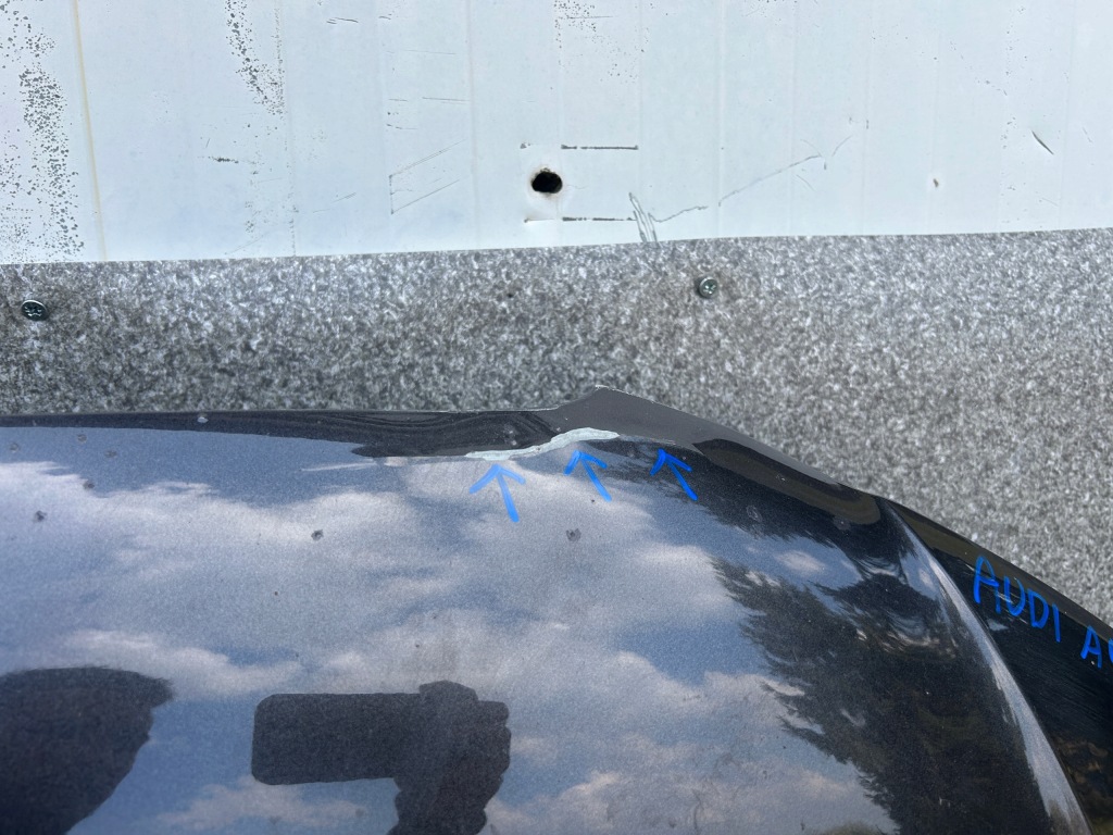 Капот audi a4 b8 сталевий дорестайлінг  poznań в Україні