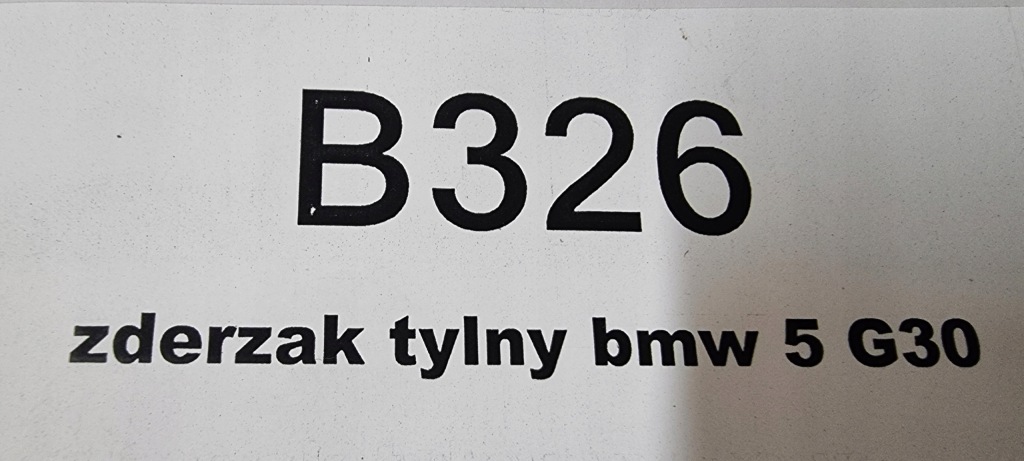 Бампер задній bmw 5 g30 51127387294 sedan Ціна