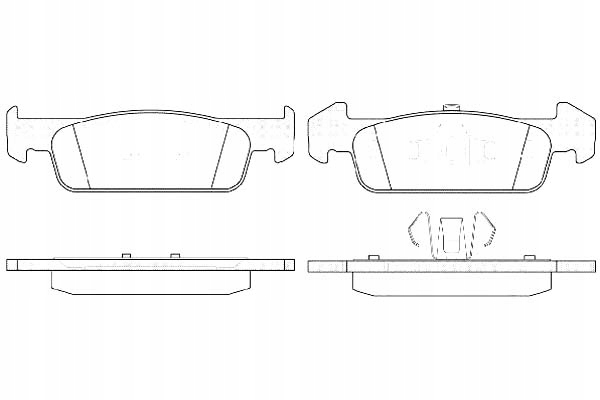 Remsa тормозные колодки тормозные remsa 410602396r 410609646r Цена
