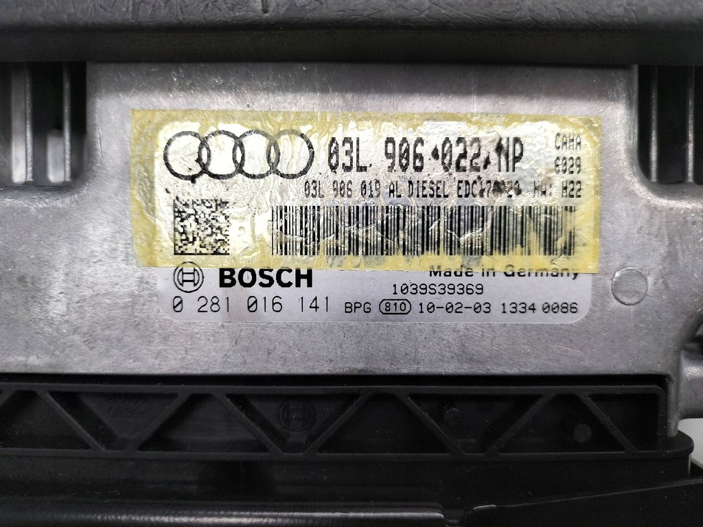 фото №6, Блок управления двигателя audi a4 b8 a5 8t 2.0 tdi 03l906022np