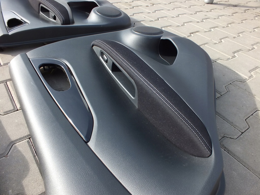 фото №7, Nissan qashqai ii j11 обшивка обшивки обивка дверь комплект eu