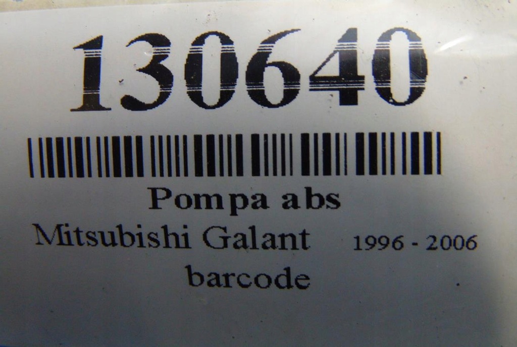 фото №7, Mitsubishi galant viii 2.5 насос abs q003t05771