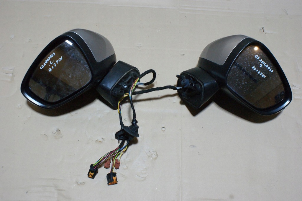 фото №1, Citroen c3 aircross дзеркало ліва 8+2