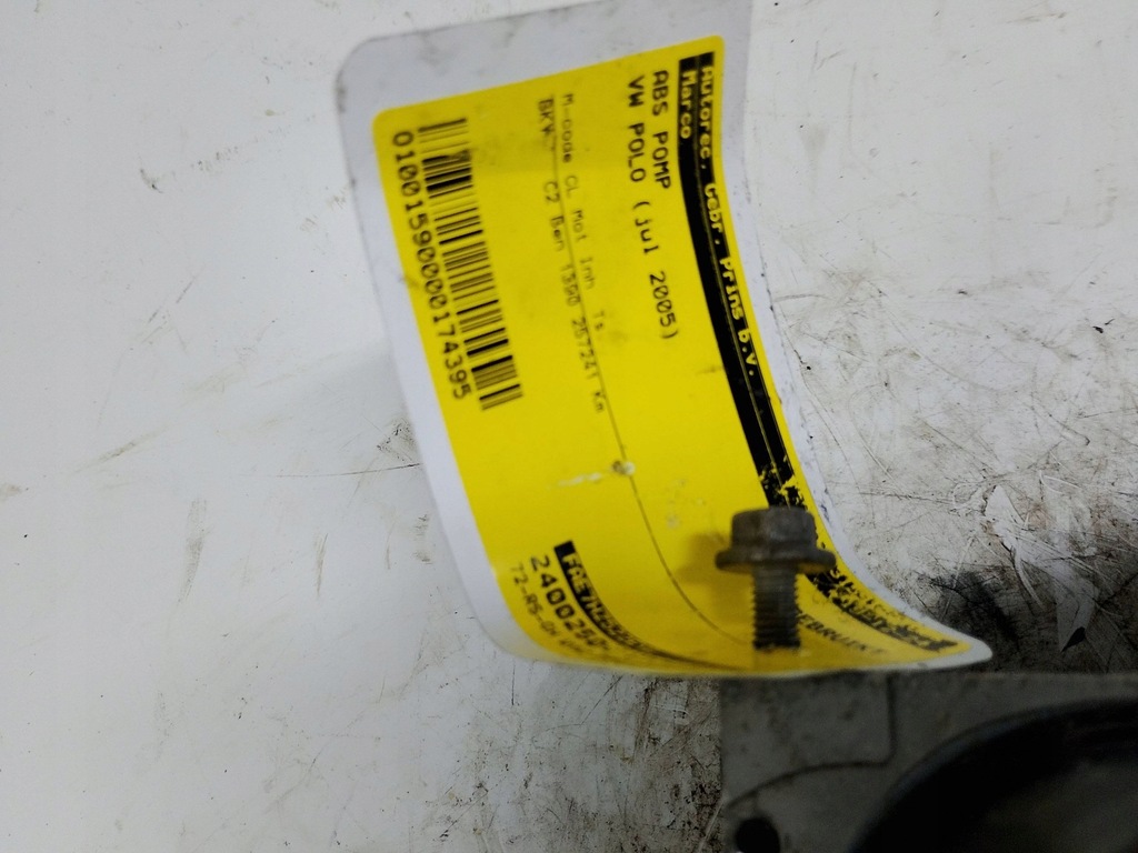 фото №5, Vw polo насос тормозная abs 6q0614117s europa