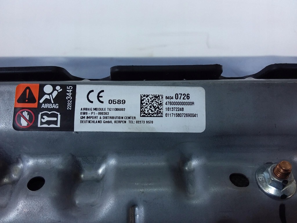 фото №4, Cadillac cts iii подушка подушка безпеки колінний пасажира