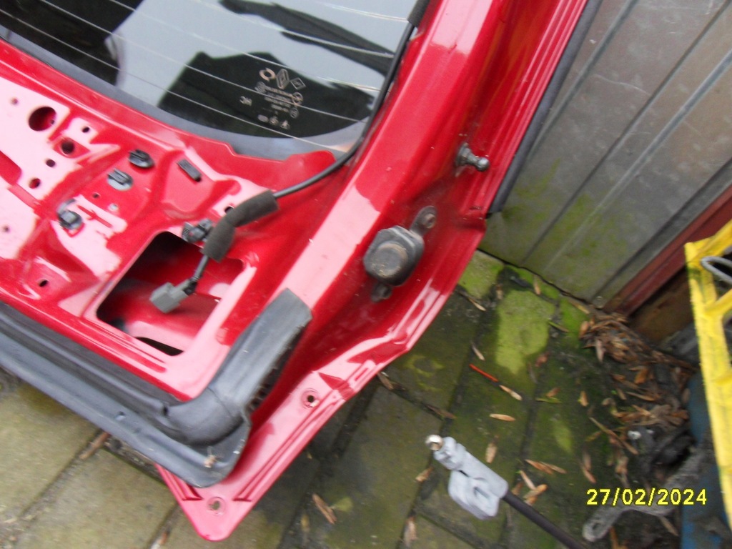 фото №12, Крышка багажника задняя багажника renault koleos i tenxa