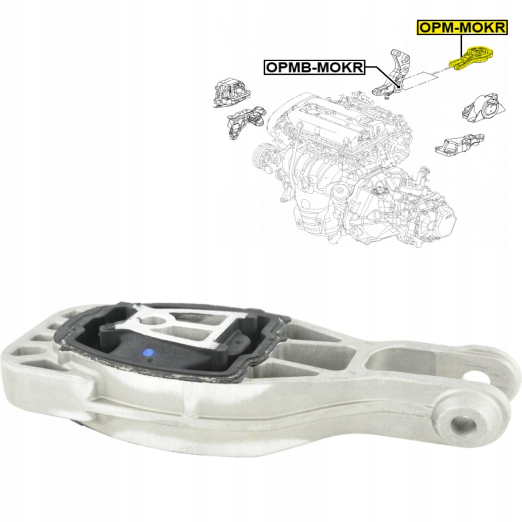 фото №1, Подушка двигателя chevrolet aveo kalos trax opel mokka