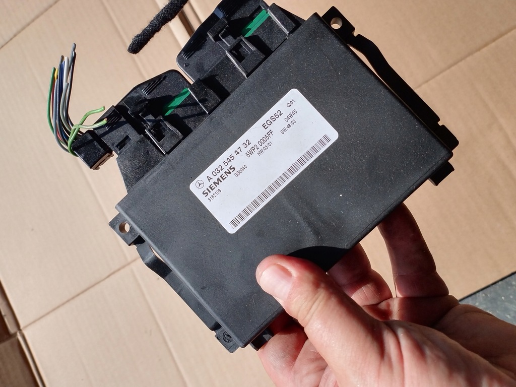 фото №1, Mercedes r230 3.5 sl модуль коробки блок керування