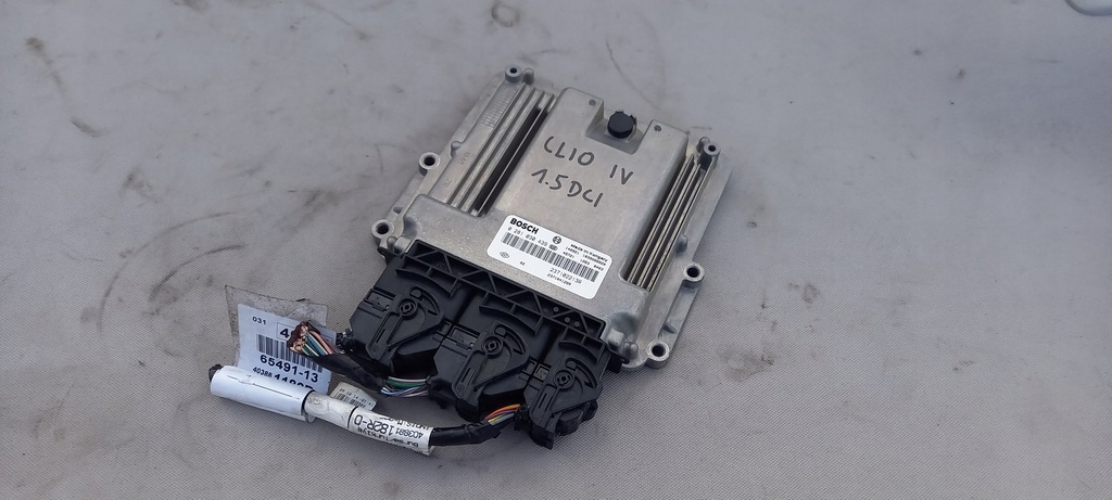 фото №1, Бортовой компьютер, блок управления двигателя renault clio iv 1.5 dci