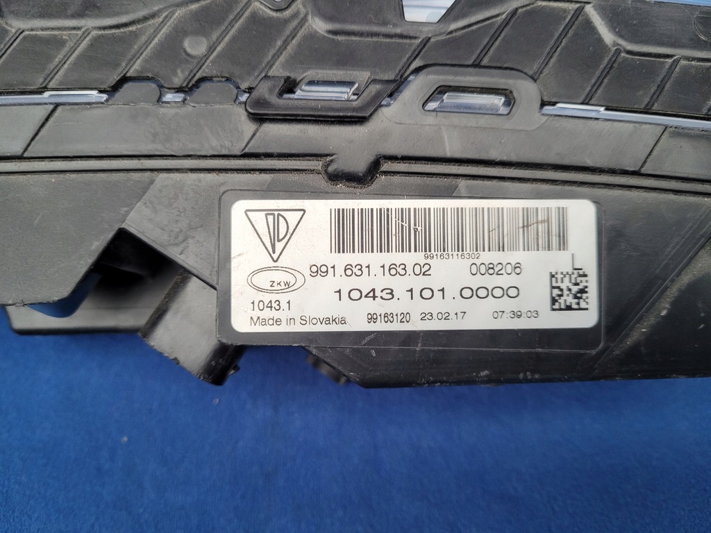 фото №9, Porsche 911 991 turbo s lift 2017- drl лампа дневная левая led 99163116302