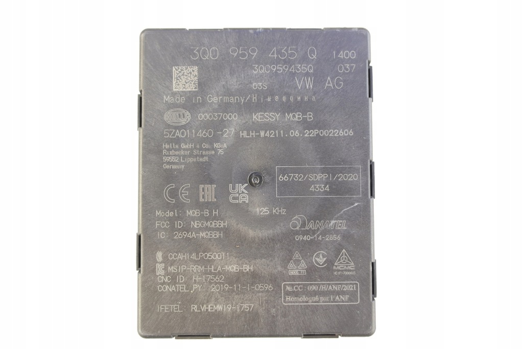 фото №1, Vw arteon модуль kessy keyless 3q0959435q