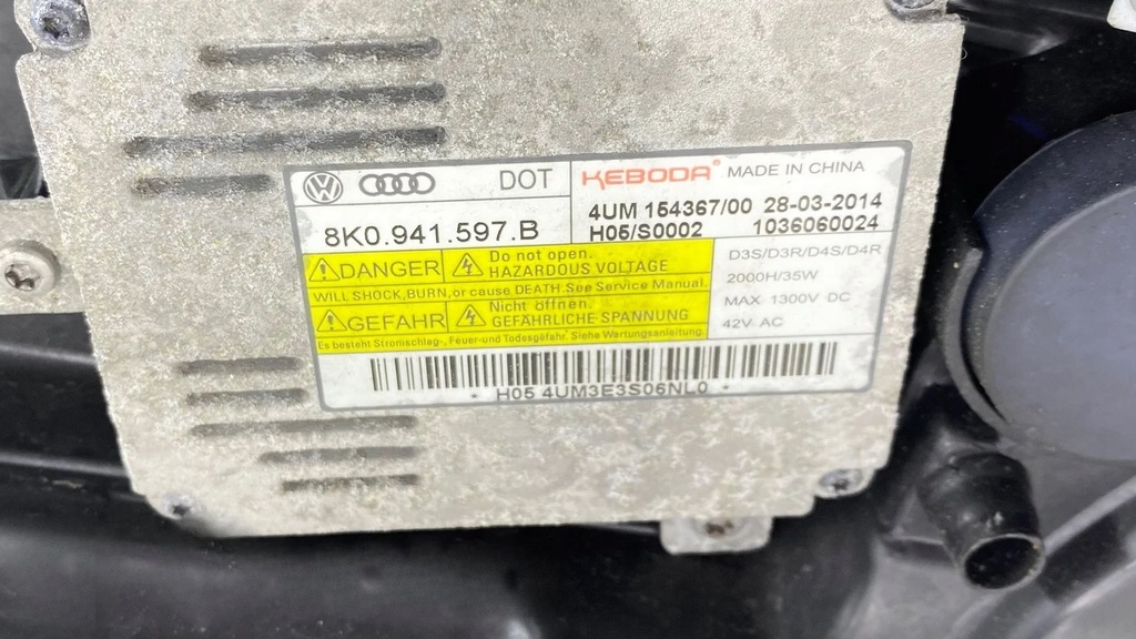 фото №8, Audi a3 s3 8v фара 8v0941043b