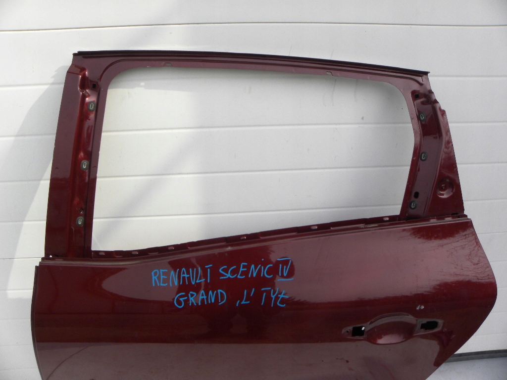 фото №4, Renault scenic iv,4 grand двері задні ліва сторона 16-2023 rok