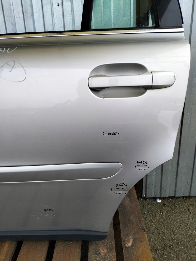 фото №9, Двері ліва задня volvo xc90 i lift сріблястий 2007-2014