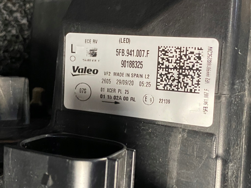 фото №6, Seat leon iv лампа full led левая перед 5fb941007f