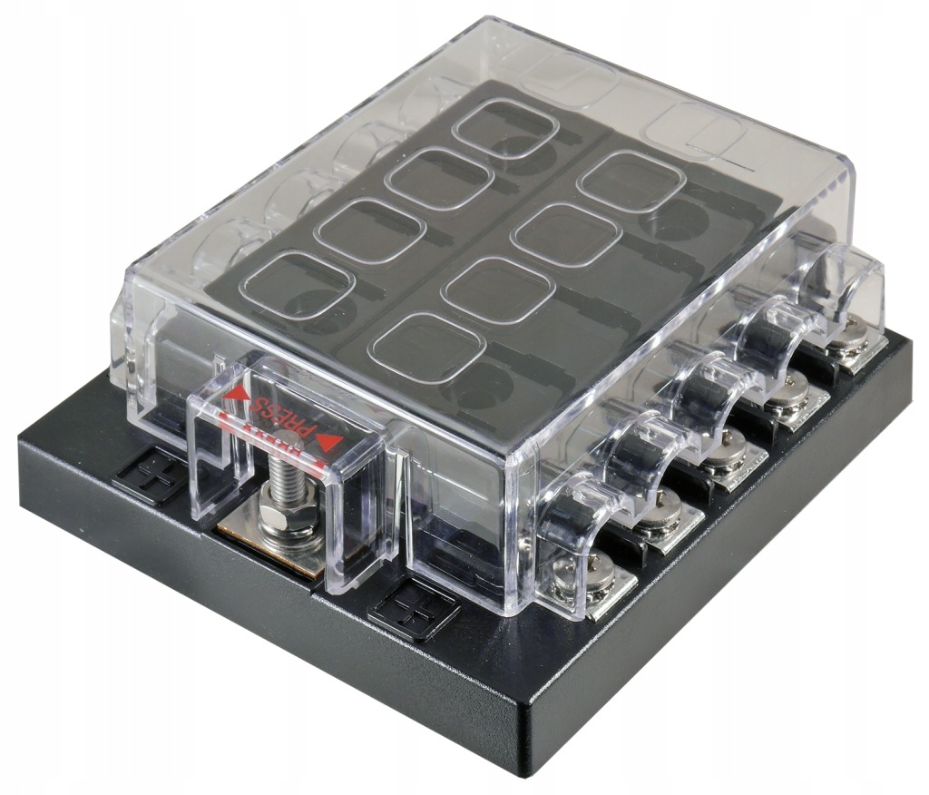 фото №1, Коробка разъём основание предохранителей unival x10