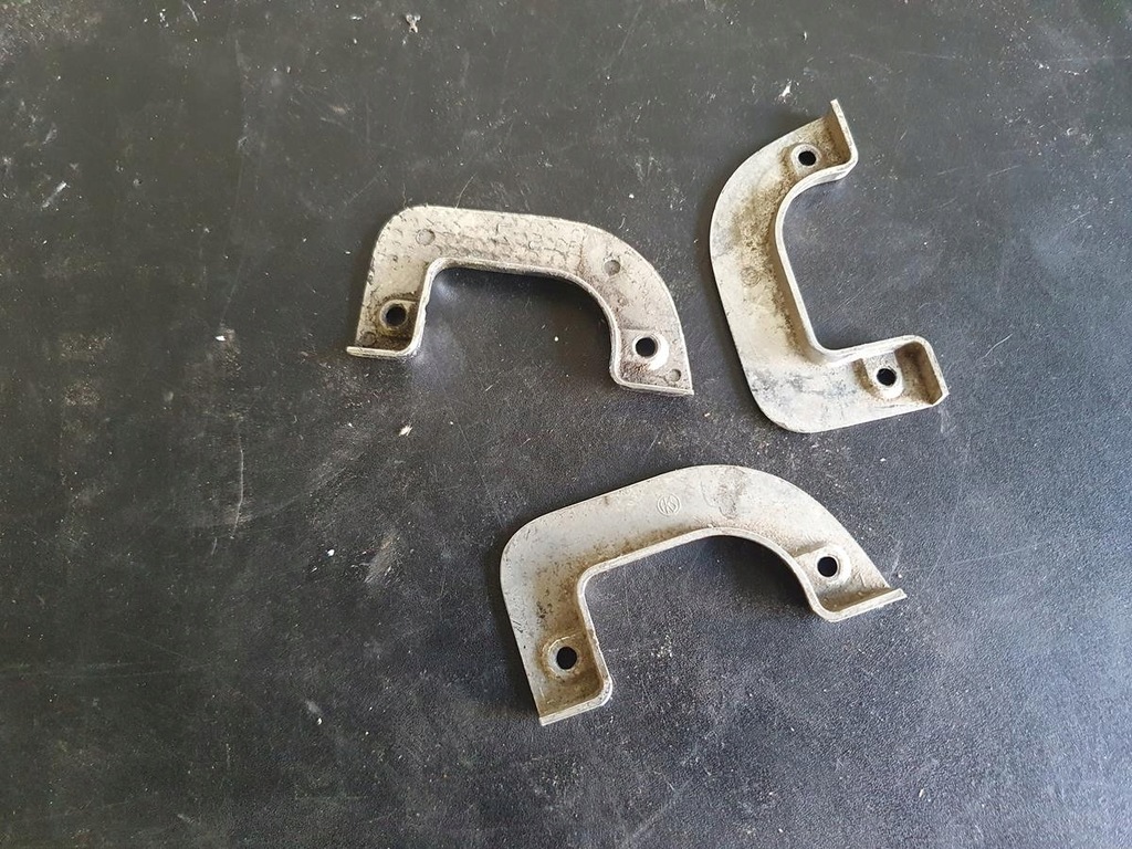 фото №7, Mercedes w114 w115 захист замка двері хром