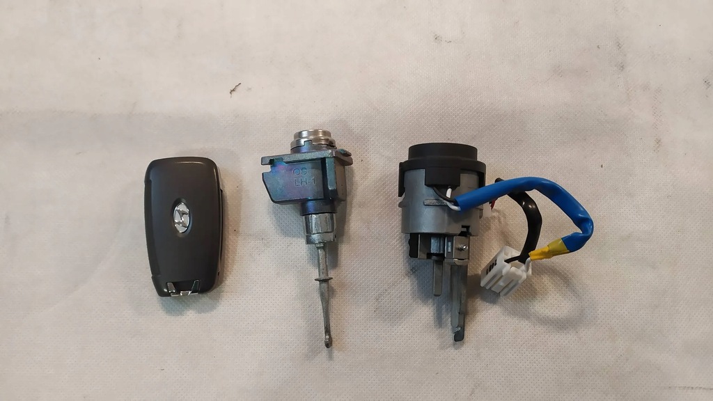 фото №6, Ключ замок зажигания замок hyundai kona nowe