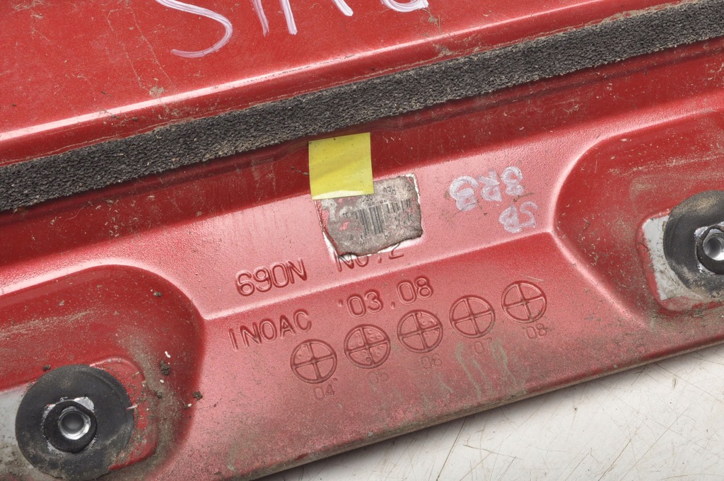 фото №5, Toyota prius ii спойлер молдинг крышки