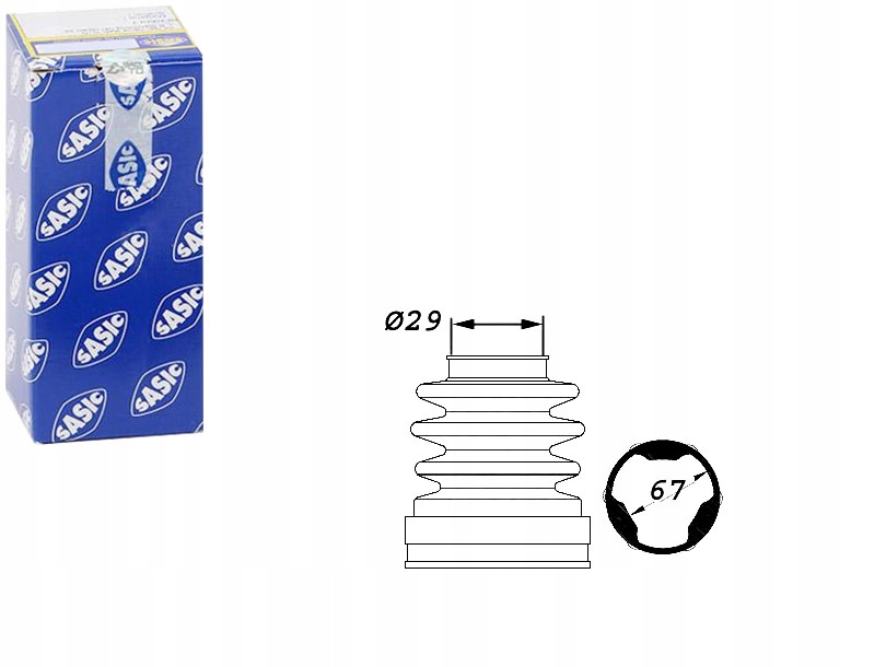 фото №1, Sasic 1906011 набор защита, система рулевой