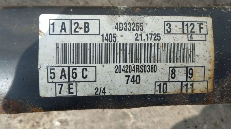 фото №7, Підвіска задня балка поперечина ford focus mk1 hb