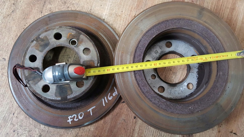 фото №1, Bmw 1 f20 тормозные диски тормозные задние n47